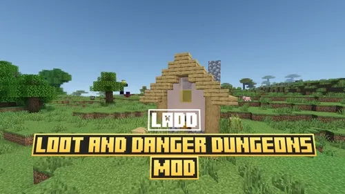 loot and danger dungeons — Minecraft mod, rasm 1