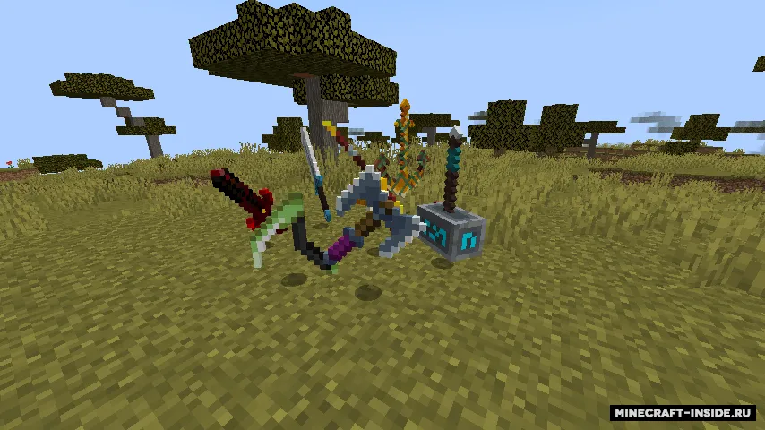 Dungeons Weapons — Minecraft mod, rasm 4