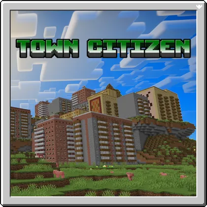 Tax' Town Citizen — Minecraft mod, rasm 1