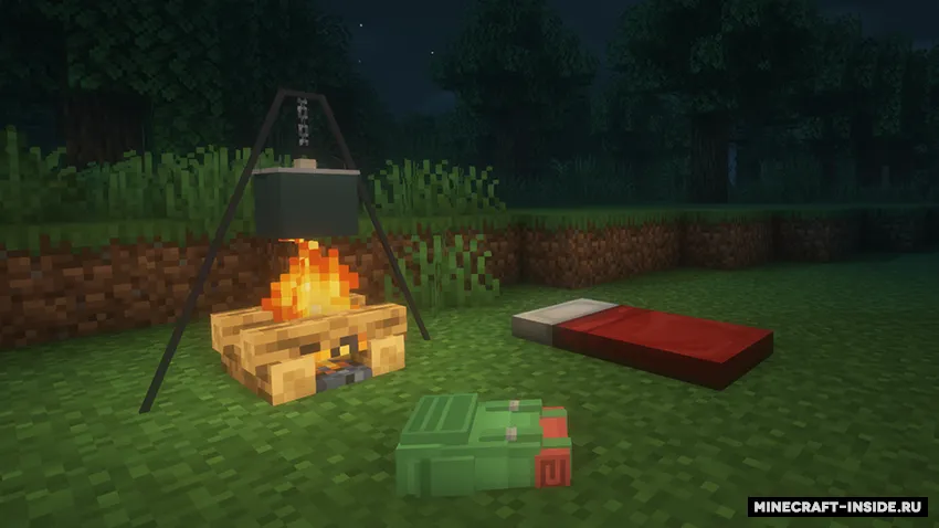 CampMod — Minecraft mod, rasm 3