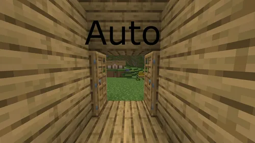 Auto doors — Minecraft mod, rasm 1