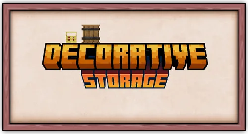Decorative Storage — Minecraft mod, rasm 1