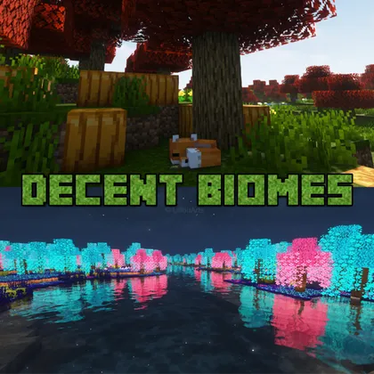 Decent Biomes — Minecraft mod, rasm 1