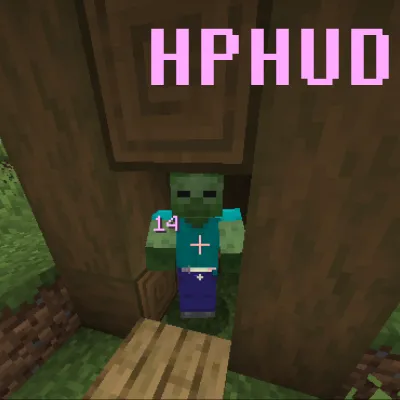 HPHUD — Minecraft mod, rasm 1