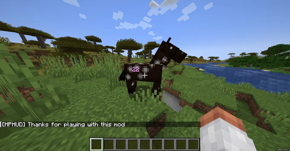 HPHUD — Minecraft mod, rasm 3