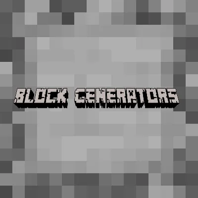 Block Generators — Minecraft mod, rasm 1