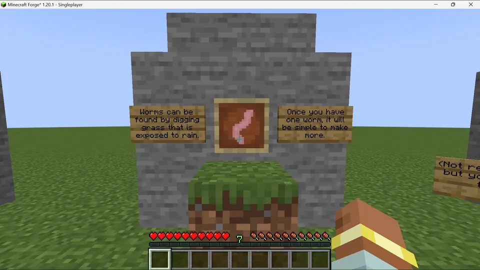 Odyssey Worms — Minecraft mod, rasm 2