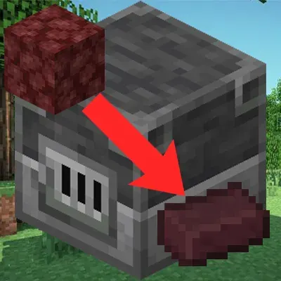 Blasting Netherrack Into Nether Bricks
