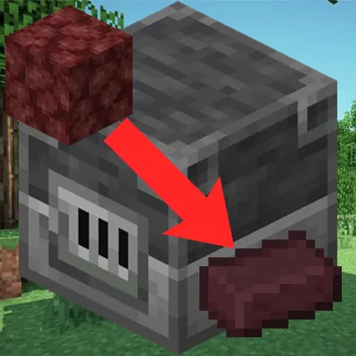 Blasting Netherrack Into Nether Bricks — Minecraft mod, rasm 1