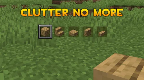 Clutter No More — Minecraft mod, rasm 1