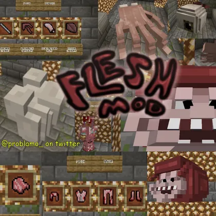 Flesh & Limbs — Minecraft mod, rasm 1