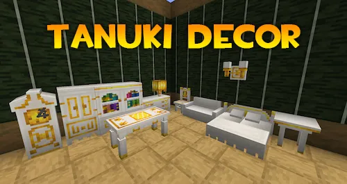 Tanuki Decor — Minecraft mod, rasm 1