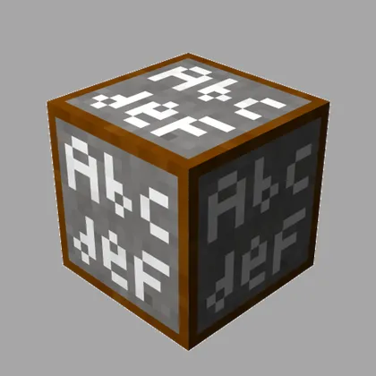 LetterCraft — Minecraft mod, rasm 1