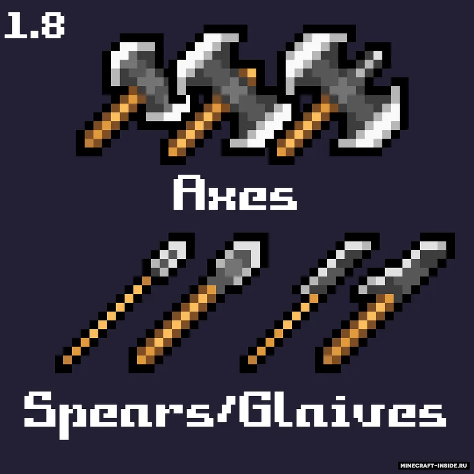 Melee Ex Machina (Weaponry & More) — Minecraft mod, rasm 3