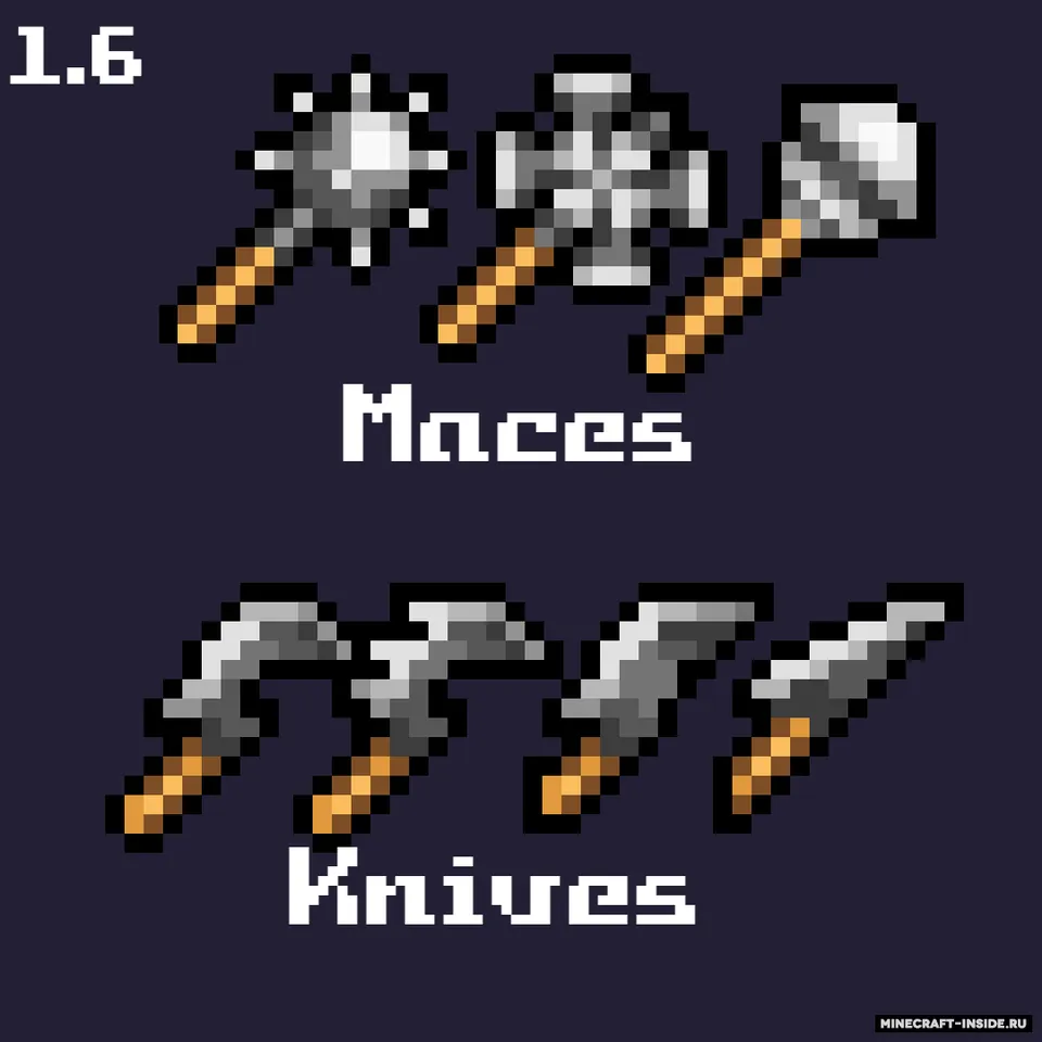 Melee Ex Machina (Weaponry & More) — Minecraft mod, rasm 5