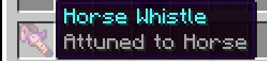 Horse Whistle — Minecraft mod, rasm 3