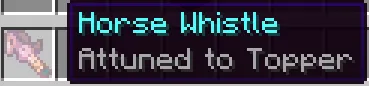 Horse Whistle — Minecraft mod, rasm 4