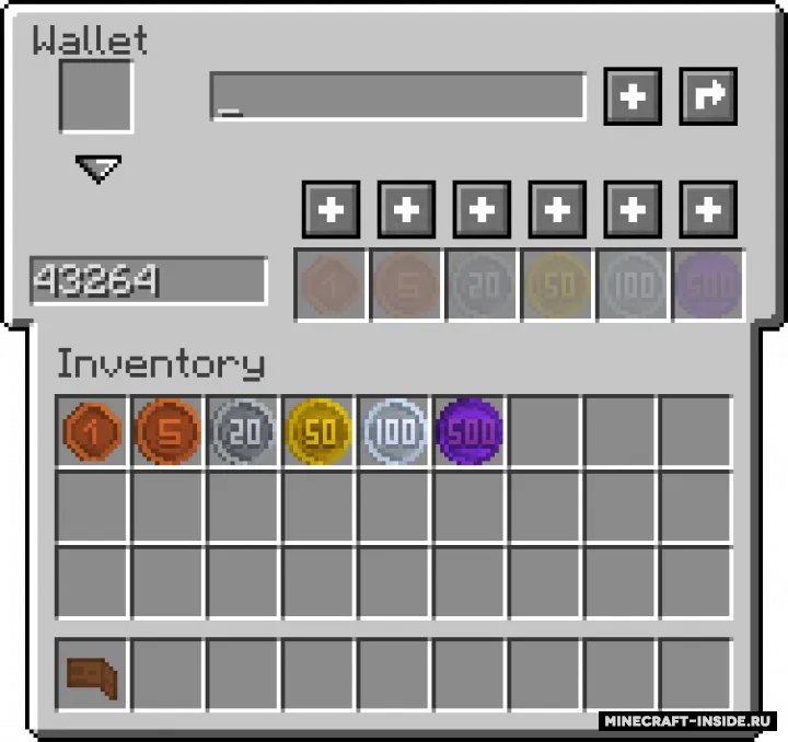 Wallets — Minecraft mod, rasm 2