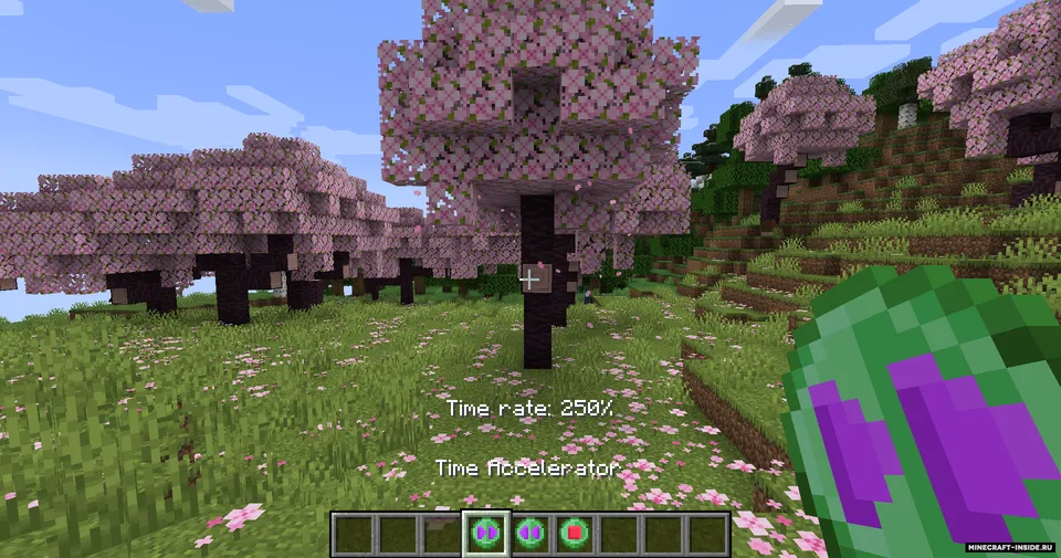 Time Controller — Minecraft mod, rasm 2