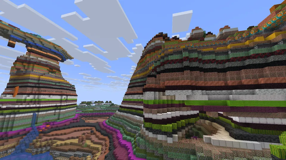 Random Block Layers (LayeredChunks) — Minecraft mod, rasm 3
