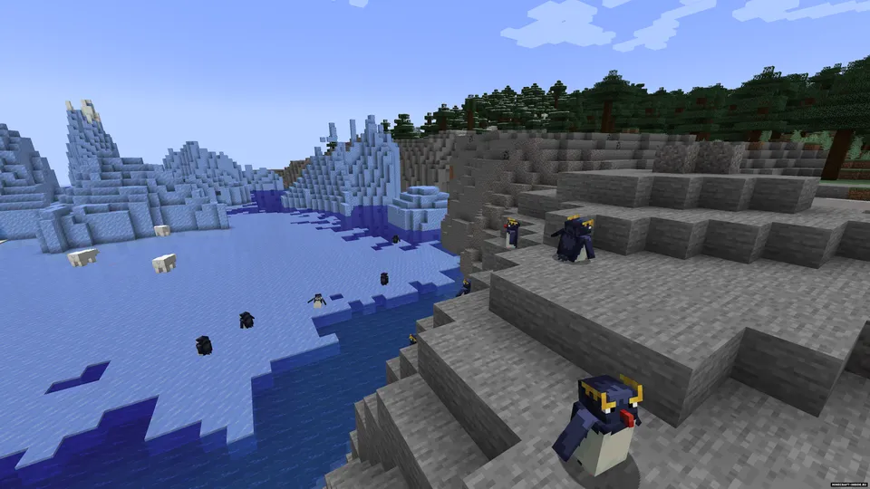 Rapscallions and Rockhoppers (Penguins) — Minecraft mod, rasm 2