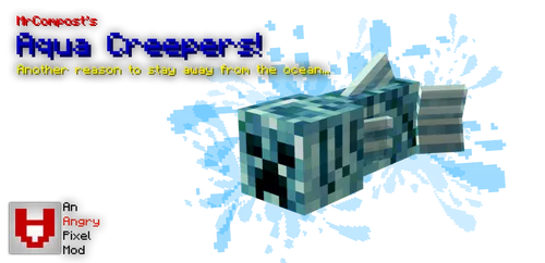 Aqua Creepers — Minecraft mod, rasm 1