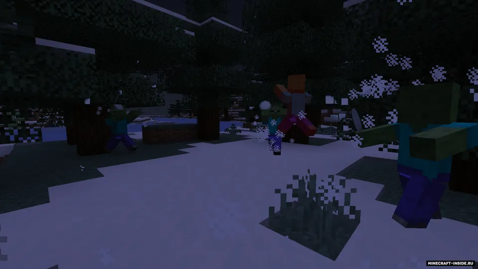 bonker's Snowball Fight — Minecraft mod, rasm 2