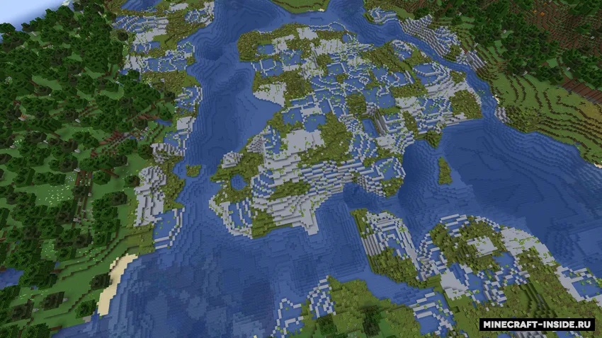Surface Lush Caves — Minecraft mod, rasm 2