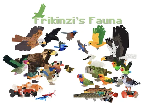 Frikinzi's Fauna — Minecraft mod, rasm 1