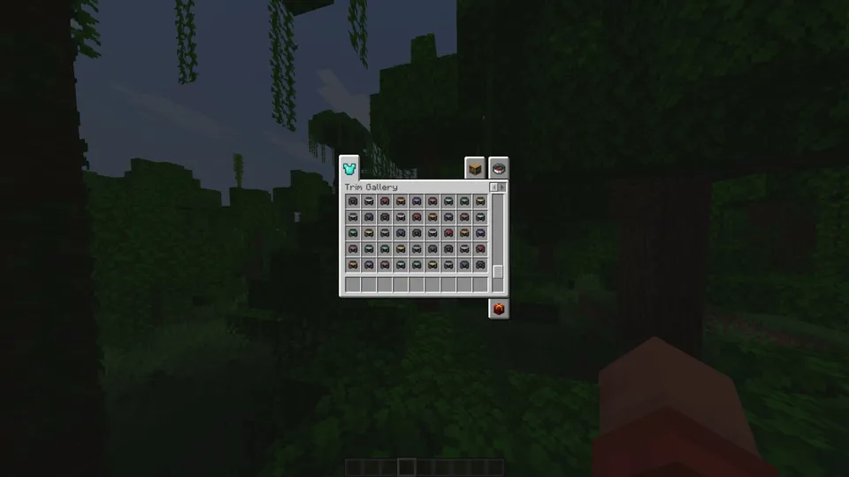 TrimGallery — Minecraft mod, rasm 3