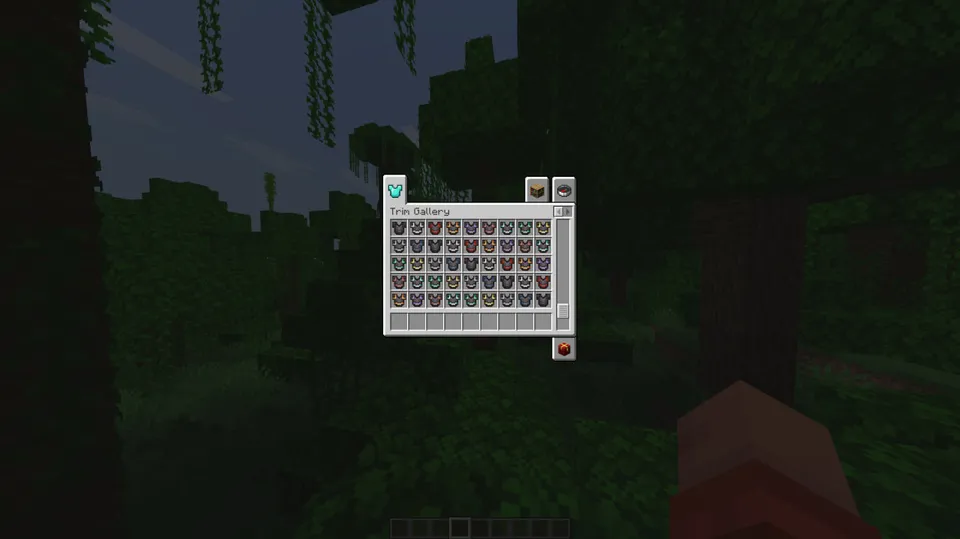 TrimGallery — Minecraft mod, rasm 5