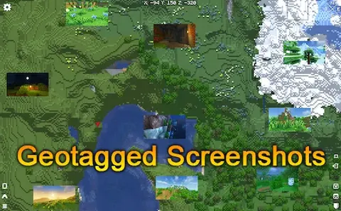 Geotagged Screenshots
