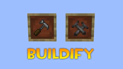 Buildify — Minecraft mod, rasm 1
