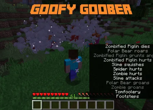Goofy Goober — Minecraft mod, rasm 1
