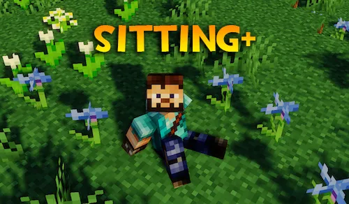 Sitting+ — Minecraft mod, rasm 1