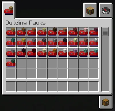 Building Packs — Minecraft mod, rasm 2