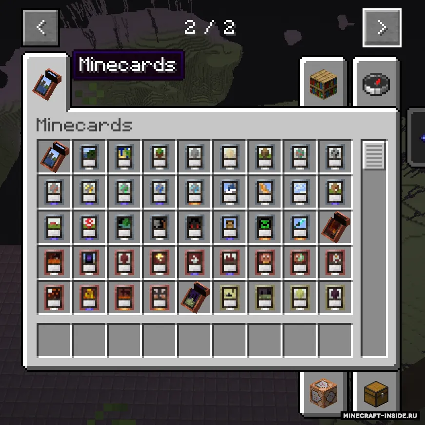 Minecards — Minecraft mod, rasm 2