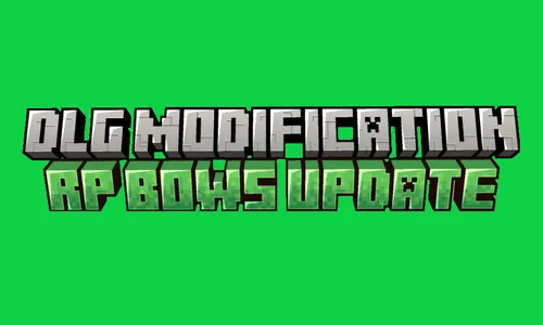DLG RP Bows Update — Minecraft mod, rasm 1