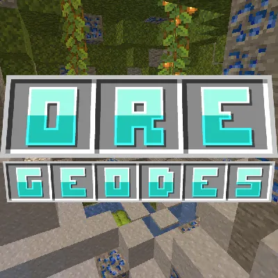 Ore Geodes — Minecraft mod, rasm 1
