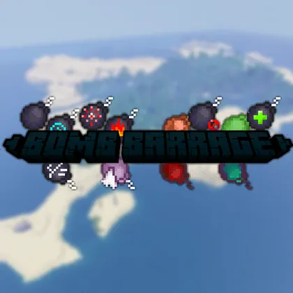 Bomb Barrage — Minecraft mod, rasm 1