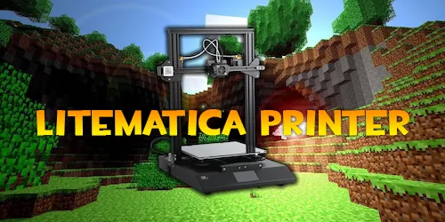 Litematica Printer — Minecraft mod, rasm 1