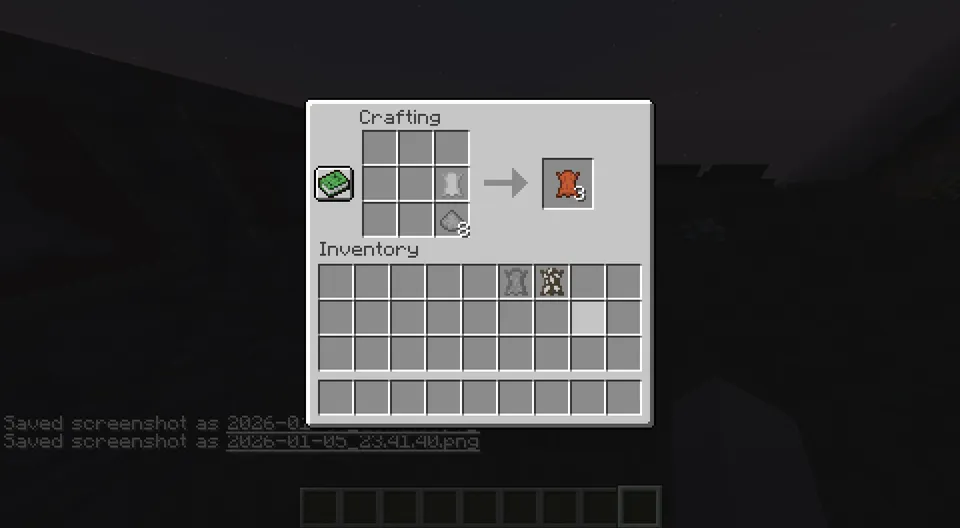 Leather craft classic — Minecraft mod, rasm 2