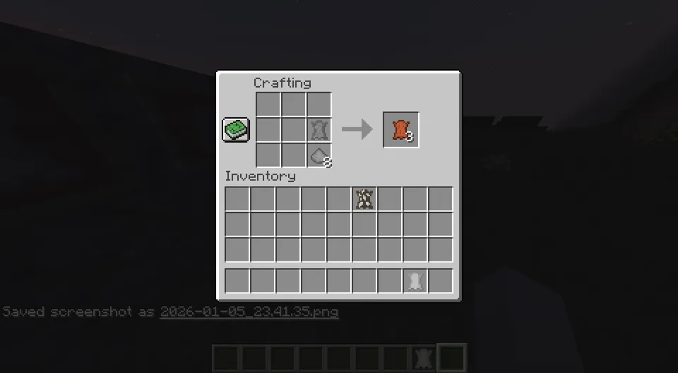 Leather craft classic — Minecraft mod, rasm 3