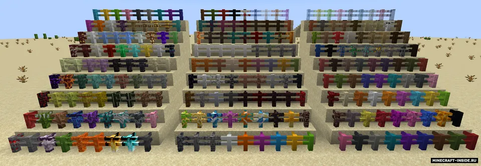 More Beautiful Fences & Gates — Minecraft mod, rasm 2