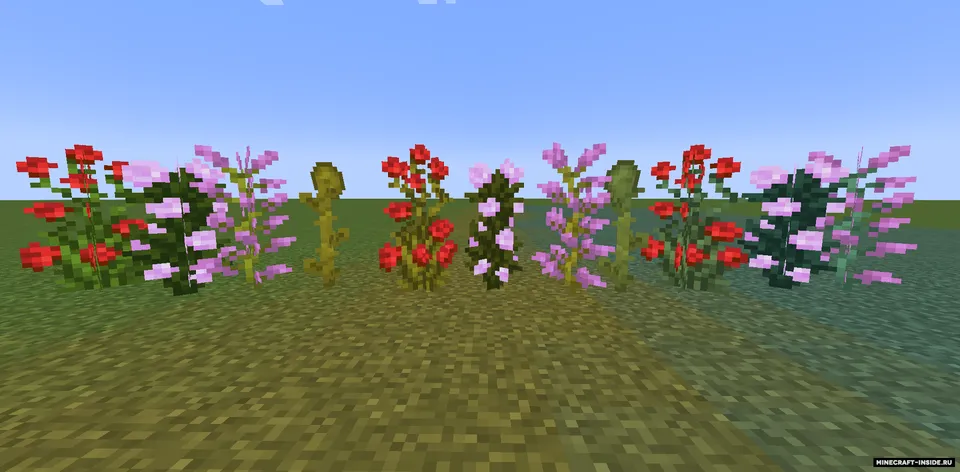 Biome Tinted Flowers — Minecraft mod, rasm 5