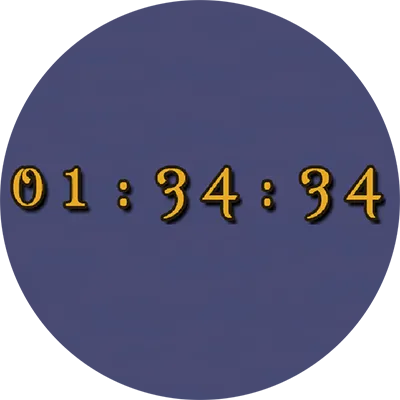 Countdown (pretty timer) — Minecraft mod, rasm 1