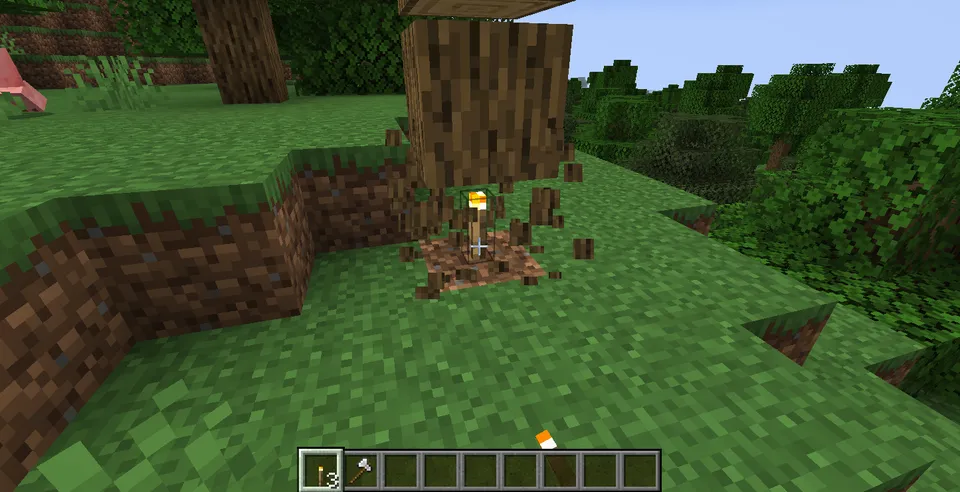 TreeToppler — Minecraft mod, rasm 4