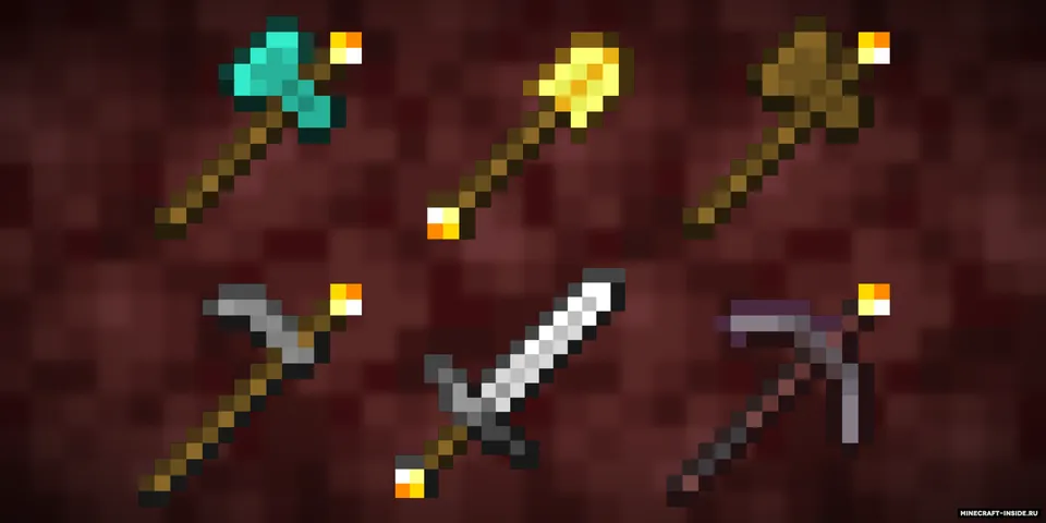 Glowing Tools — Minecraft mod, rasm 4