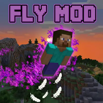 Fly By:RyoSukuna — Minecraft mod, rasm 1