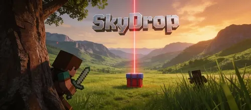 SkyDrop — Minecraft mod, rasm 1